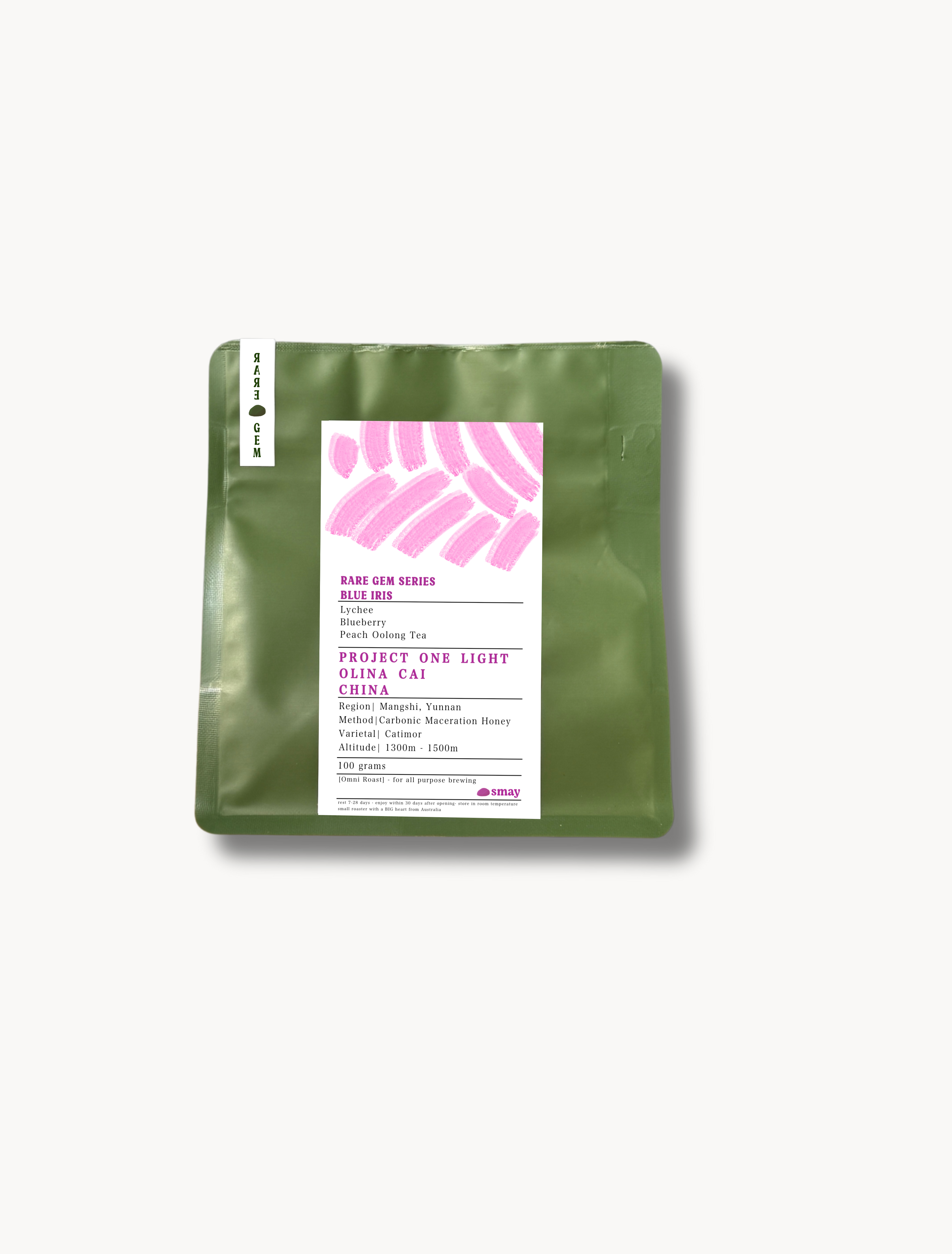 China: Olina Cai, Project One Light, Blue Iris