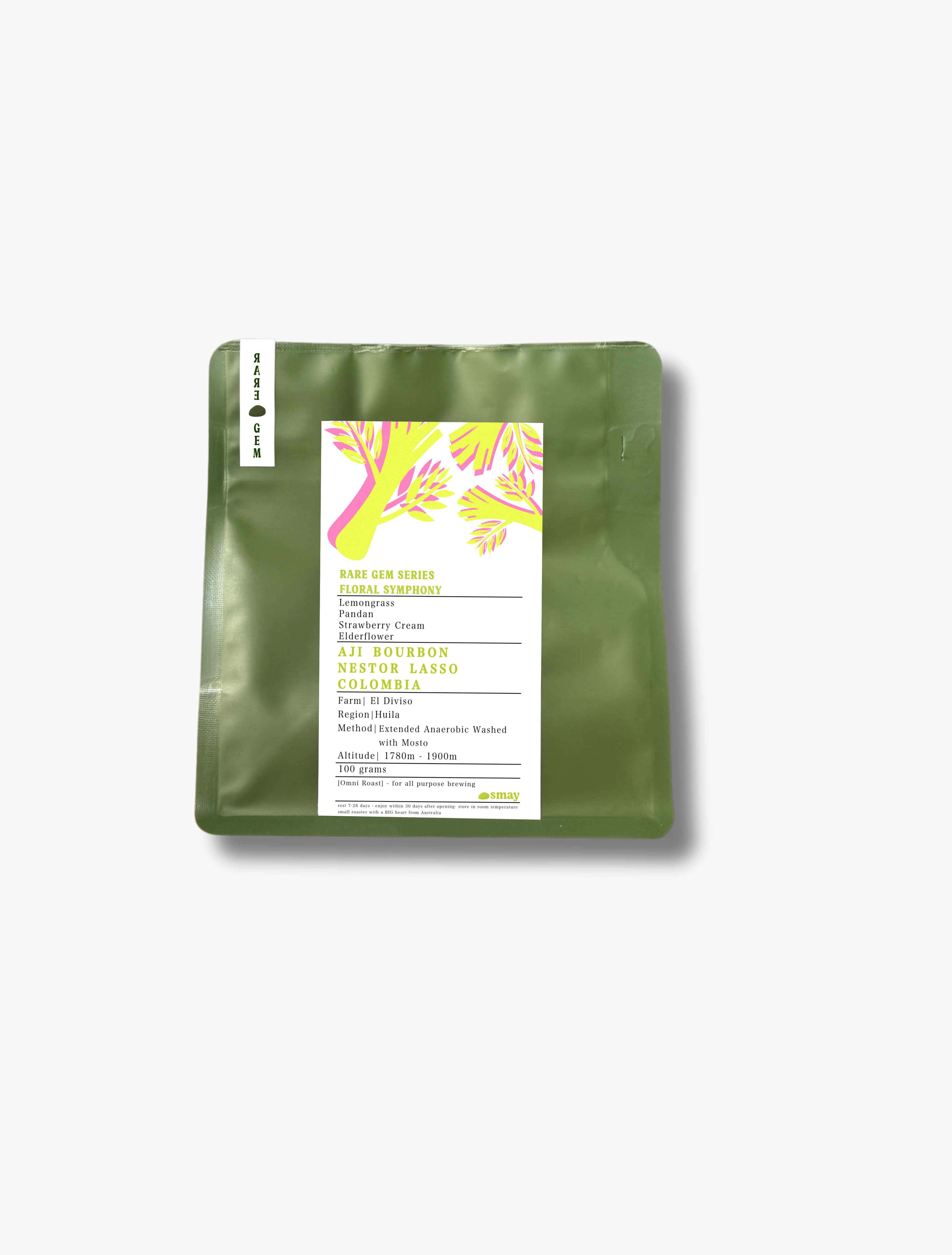 Colombia: Néstor Lasso, Lohas Beans, Floral Symphony, AJI Bourbon