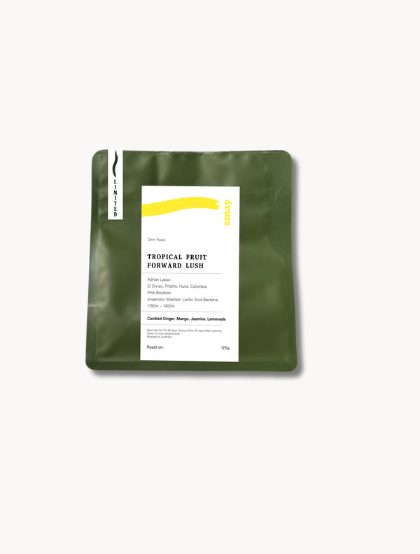 Colombia: Adrián Lasso, Lohas Beans, Tropical Fruit Forward Lush, Pink Bourbon
