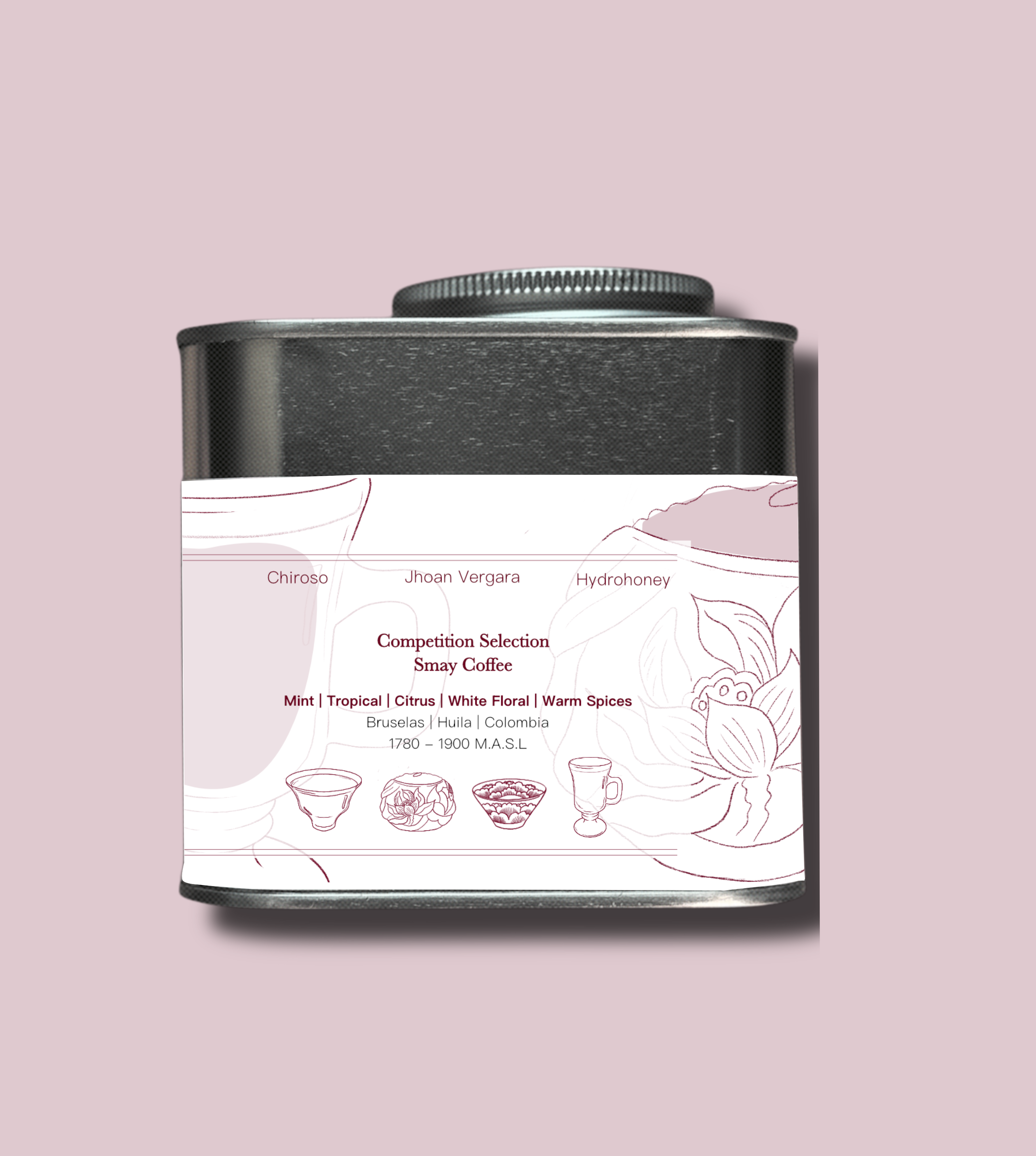 Colombia: Las Flores, Jhoan Vergara, Hydrohoney