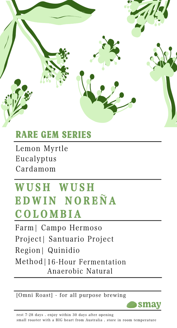 Colombia: Edwin Noreña, Santurio Project, Campos Hermoso