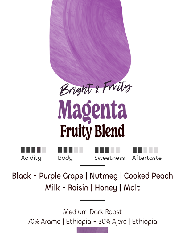 Magenta, Fruity Blend