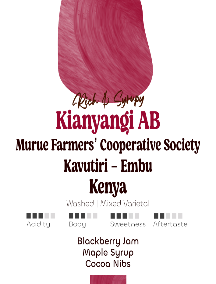 Kenya: Murue Farmers, Kianyangi Coffee Factory ℰ